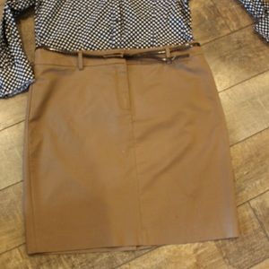 Belted Ellen Tracy skirt